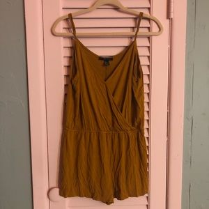 Mustard Yellow Romper